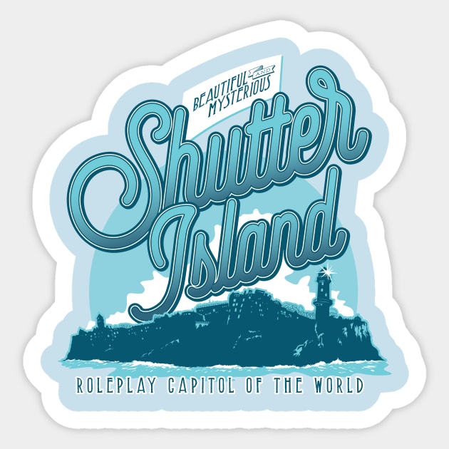 Shutter Island Sticker by MindsparkCreative